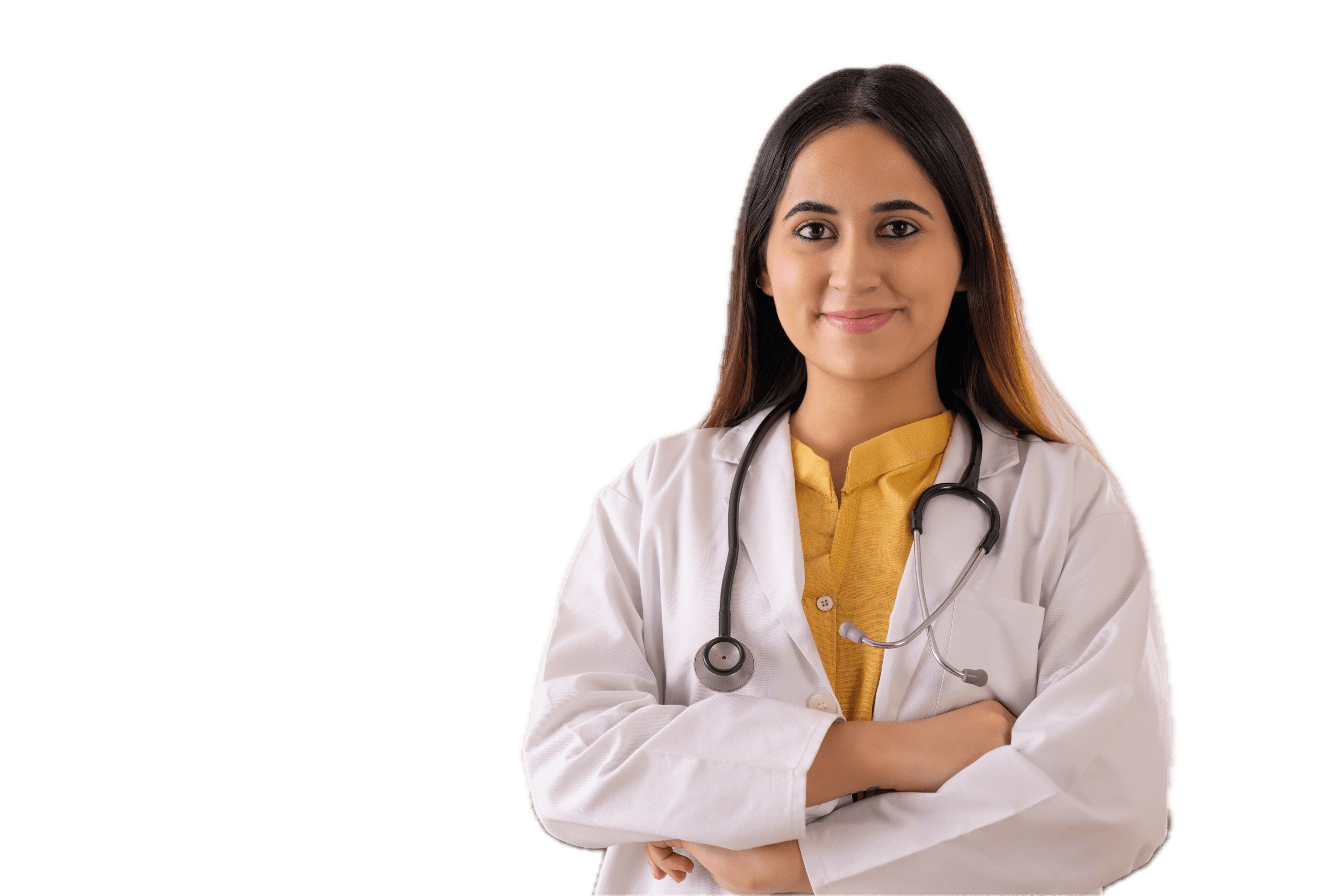 Doctor ready to perform advanced tests