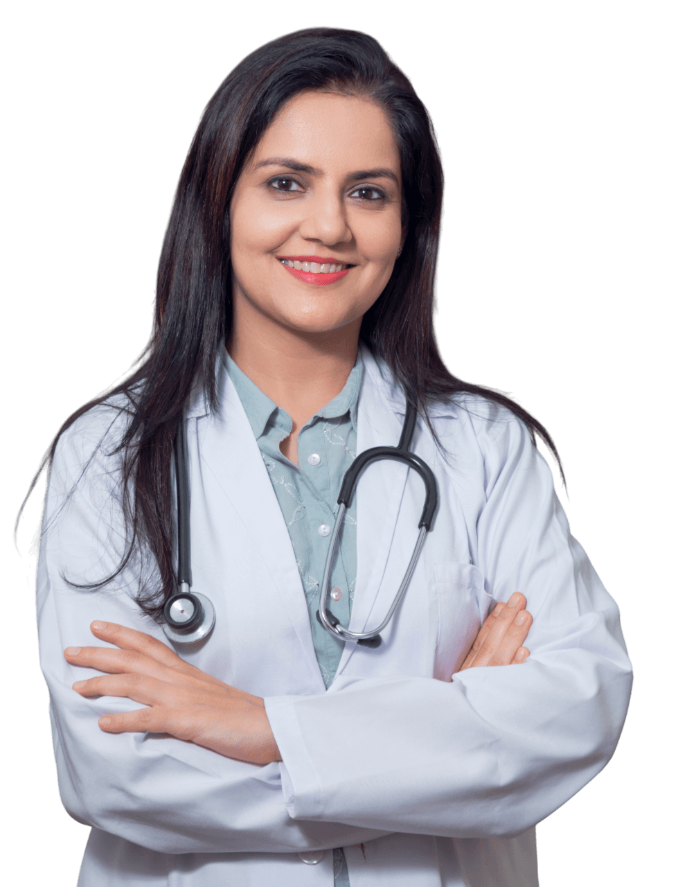 Doctor smiling