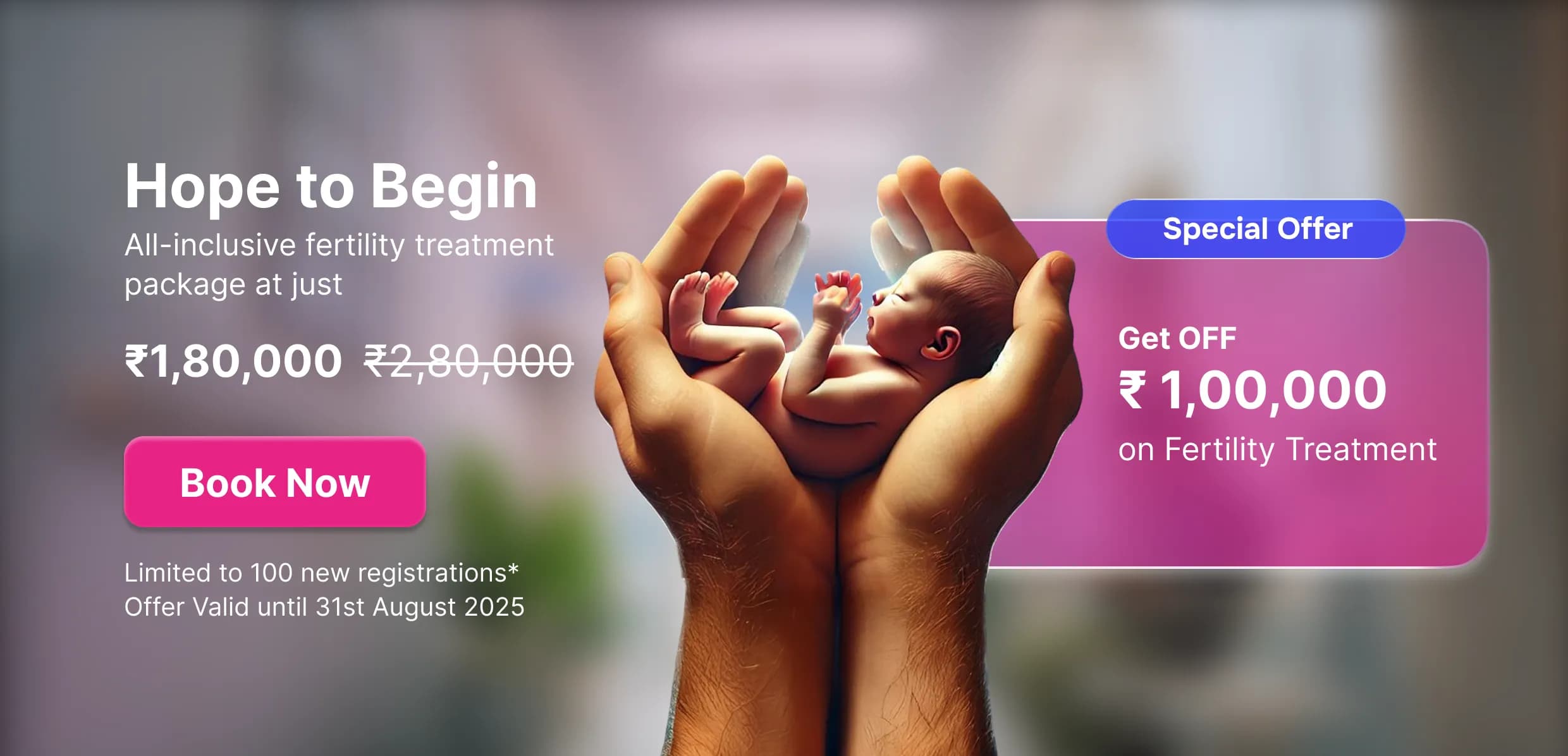 Fertility awareness banner