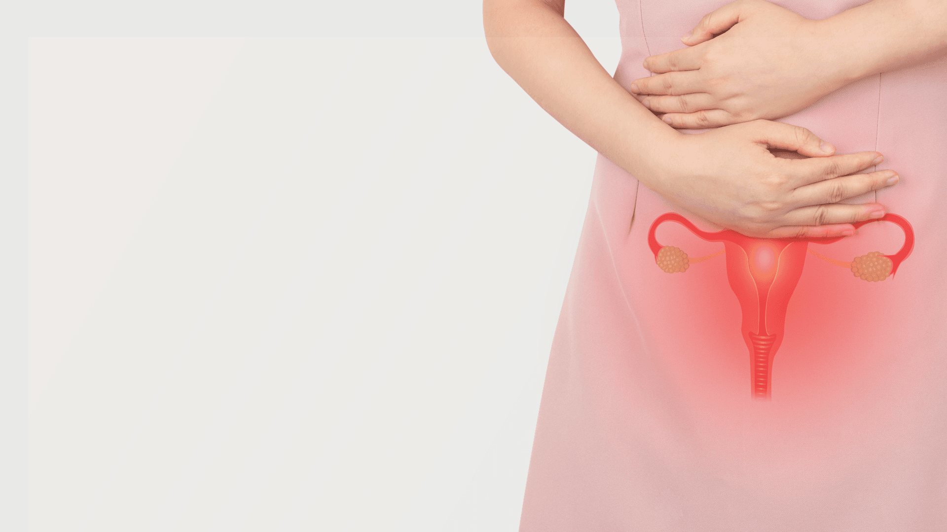 Woman with conceptual fertility overlay